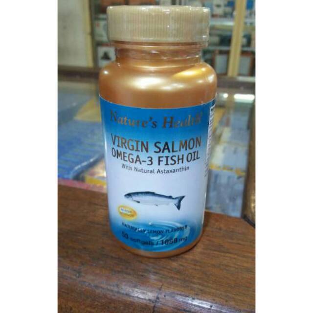 

Virgin Salmon Omega 3 Fish Oil ( lemon taste) isi 50