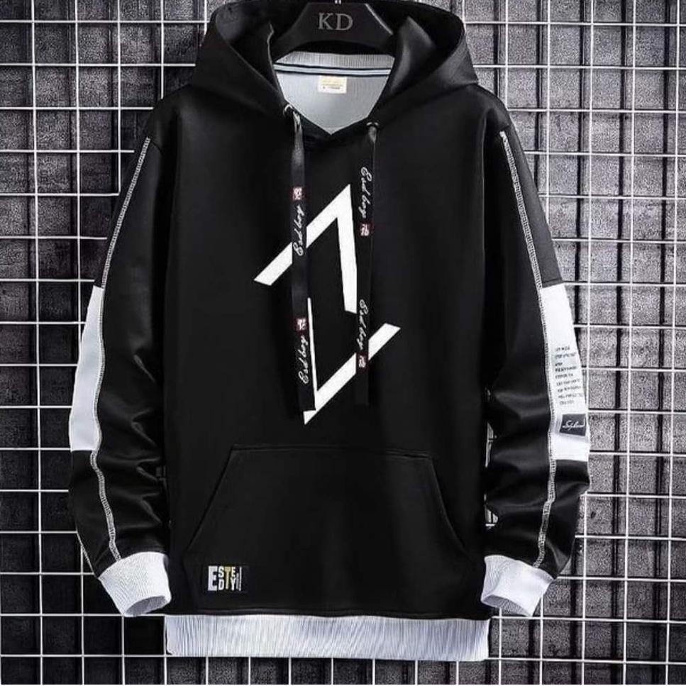 Sweater Pria Fashisn jaket Suiter Hoodie deas off white Fleece Big Size Sweater Size L - XL "SAG. 22