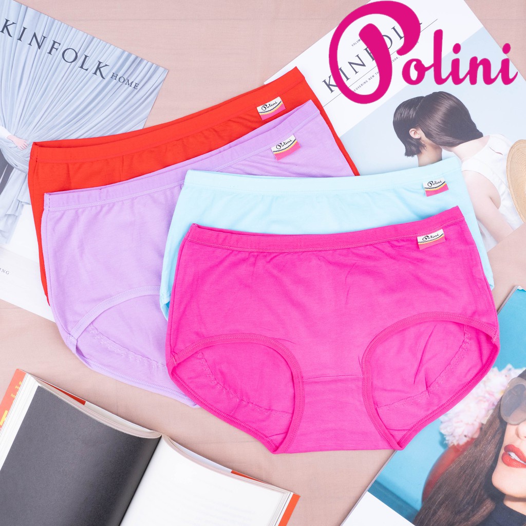 BEE - Celana Dalam Wanita / Cd Wanita Polos Mid Waist Undies Premium Pakaian Dalam Polini 9079