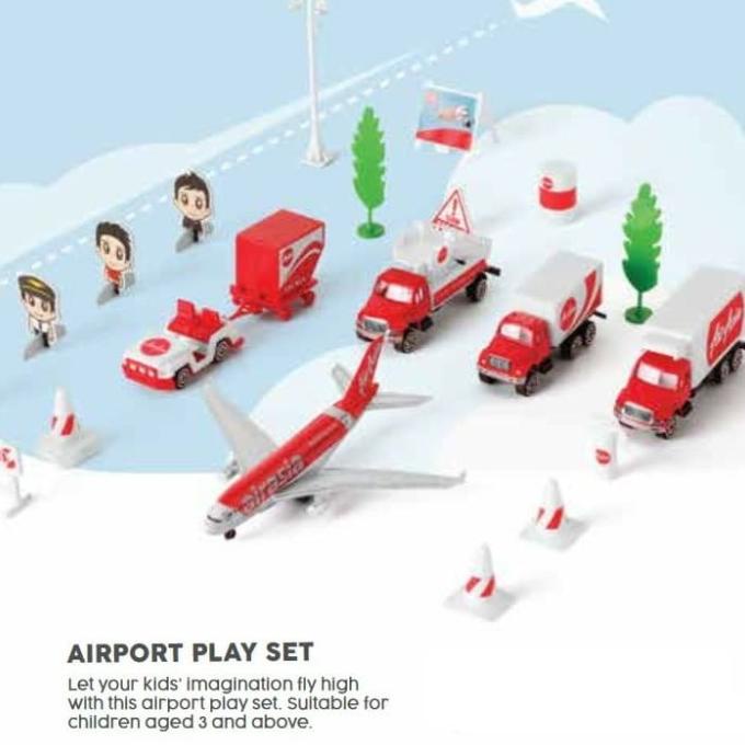 =====] Merchandise Airasia Airport Play Set