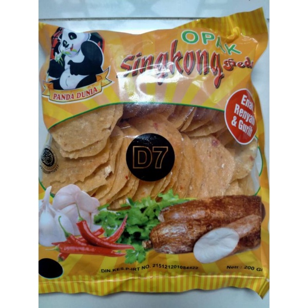 

Kerupuk Opak Singkong pedas( Mentah)