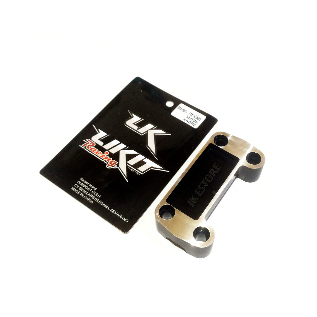 DUDUKAN VOLT METER RAISER STANG RX KING, VIXION,XABRE / COVER STANG VOLTMETER-3