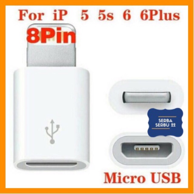 Converter Iphone 5/6/7/8/X CPV53 CONECTOR SAMBUNGAN IPHONE