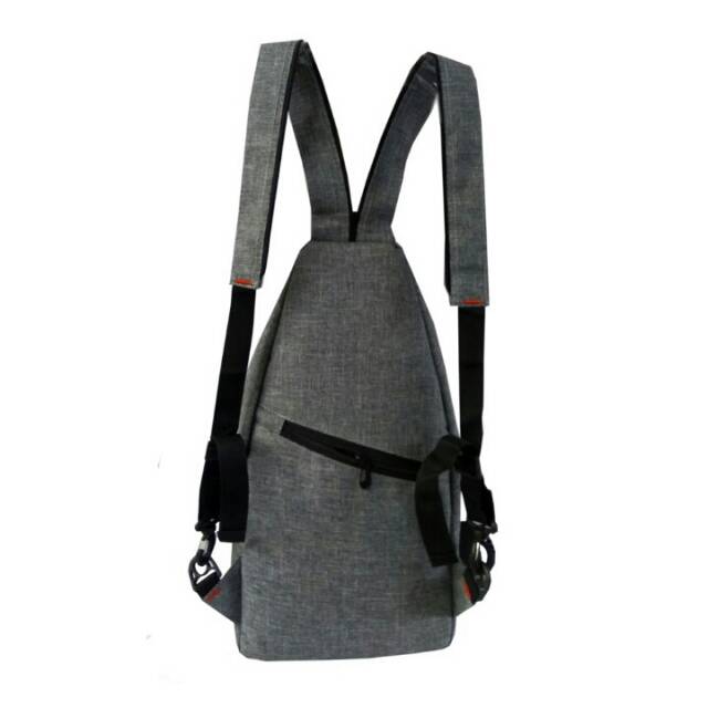 BISA COD - Carboni AA00022 Tas Selempang Pria Tas Fashion Pria Multifungsi - Grey