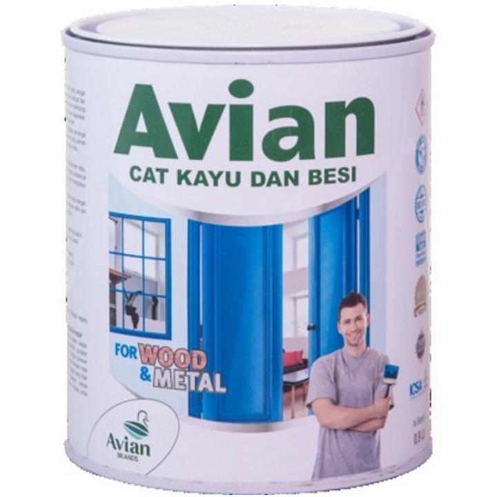 Cat Kayu dan Besi AVIAN 0.9 Liter
