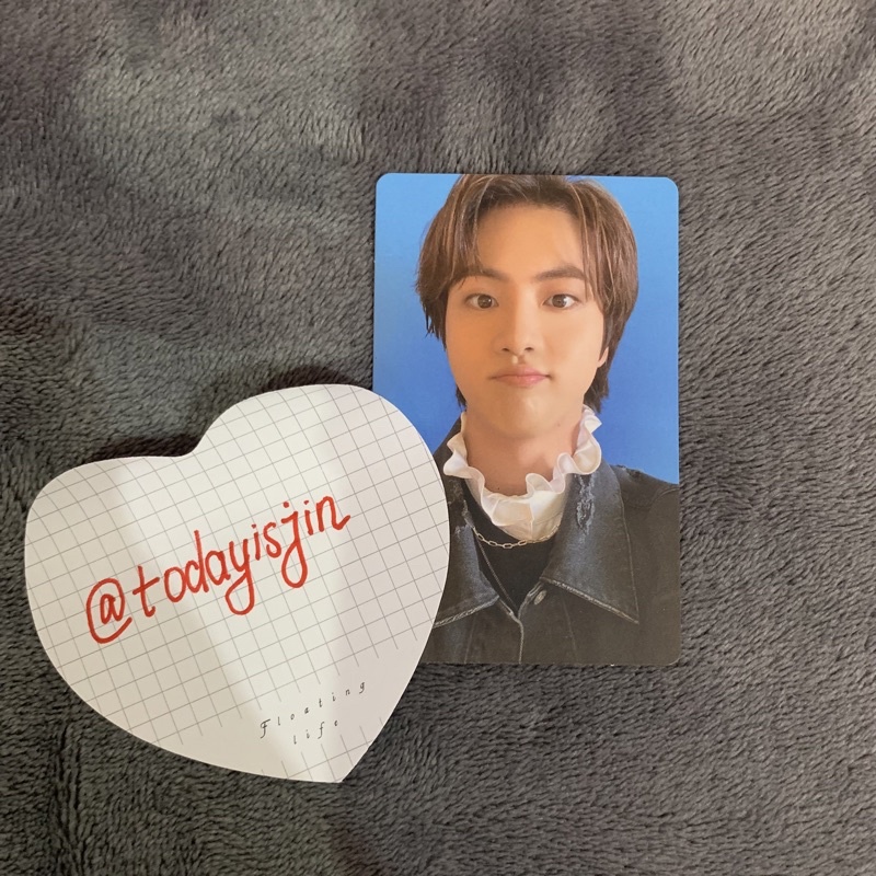 Photocard Jin pout BTS butter cream ver