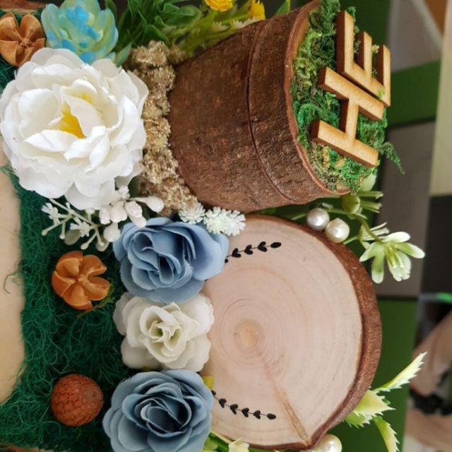 Tempat Cincin Dan Kalung Rustic Kayu Woodlog