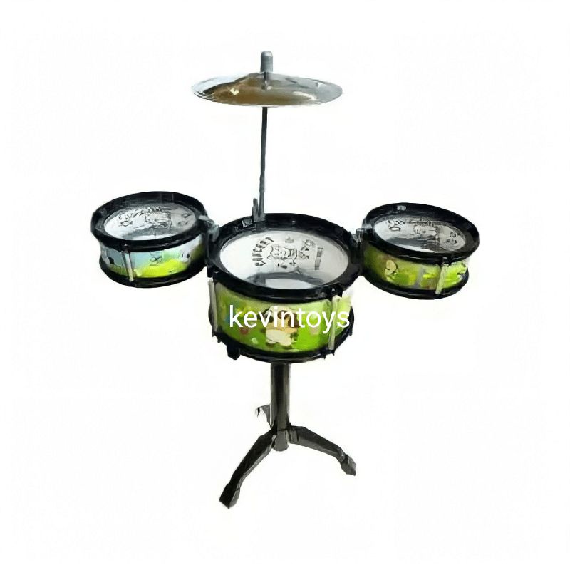 SH 1231 LITTLE JAZZ DRUM SET 4 IN 1 / mainan drum jazz set anak ukuran sedang