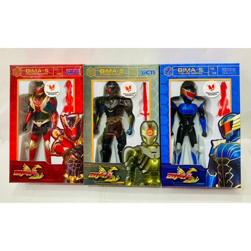 Mainan Anak Action Figure Kamen Rider Bima S Eagle Dus 13003-1