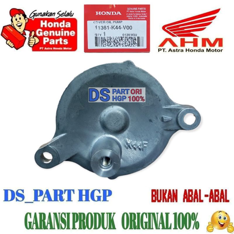 HGP 11361-K44-V00 Cover Oil Pump Beat eSP Scoopy eSP Vario 110 eSP KBM