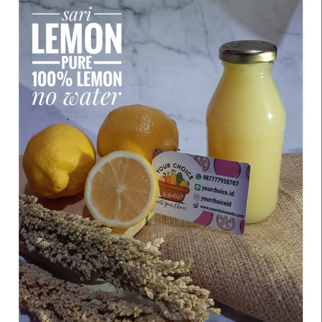

sari lemon pure 100% lemon