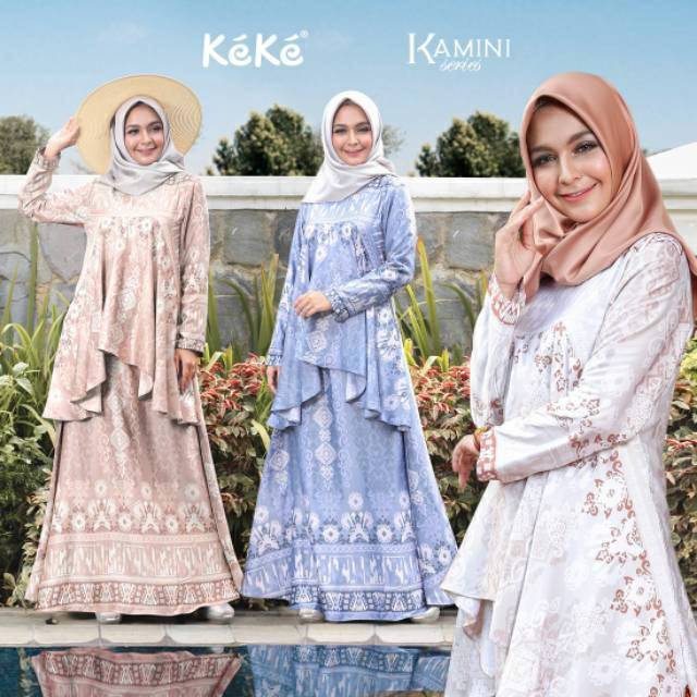 Gamis Dewasa Keke ~ Kamini Series GD Silk 20 02 ~