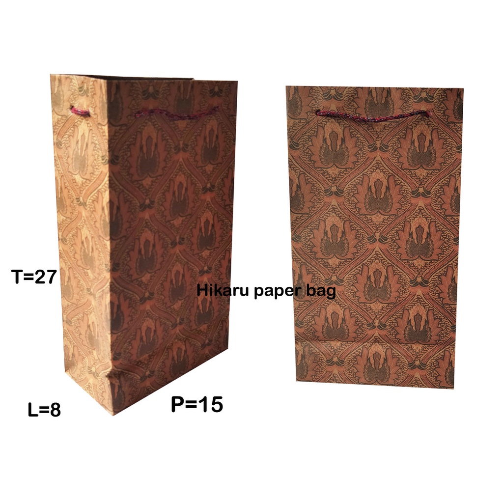 

Paper bag madura 13 uk.15x8x27