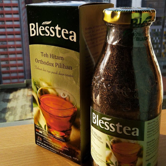 

Teh Hitam Ortodox Blesstea (botol)