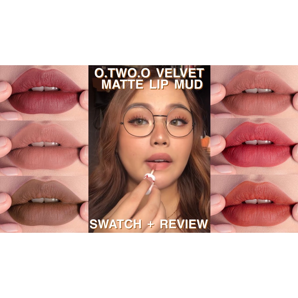 O TWO O Velvet Matte Lips &amp; Cheek Mud