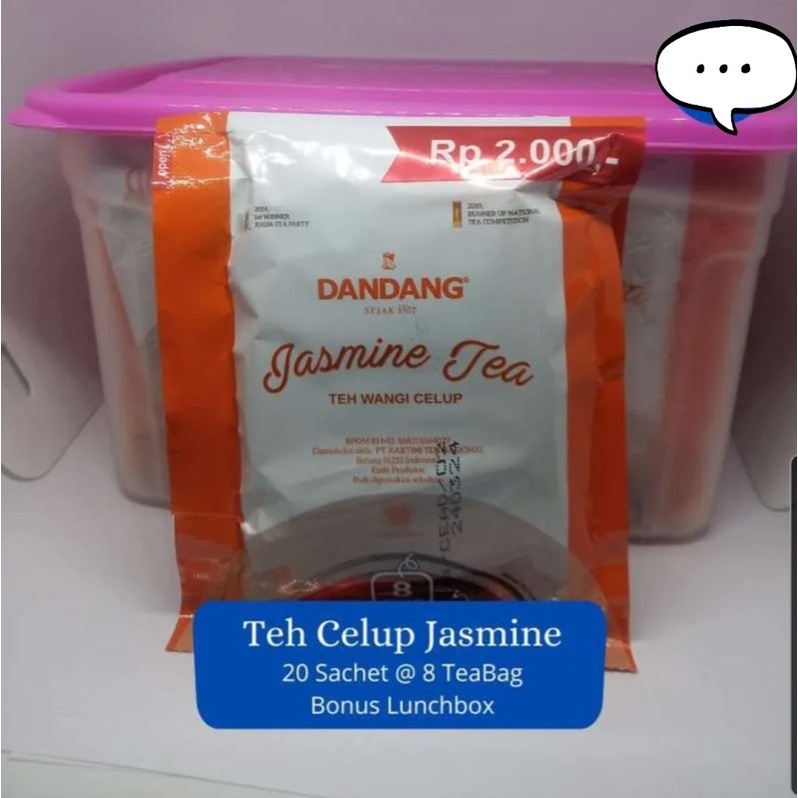 

Teh Dandang Jasmine Renteng isi 20 pcs