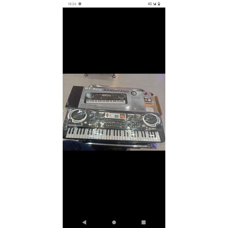 Digital keyboard 61 keys