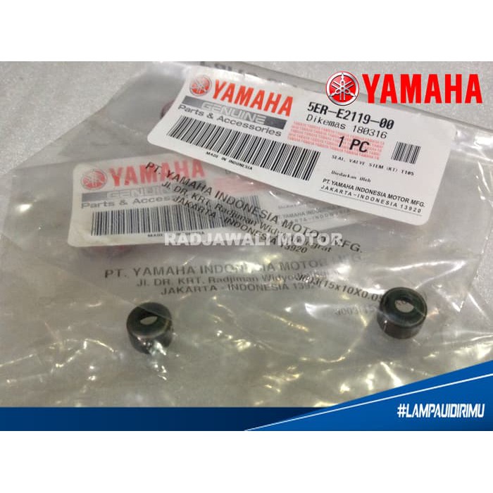 SEAL KLEP CRYPTON, VEGA R, VEGA ZR, JUPITER Z, LEXAM ASLI YAMAHA SET  awet murah kuat ori garansi