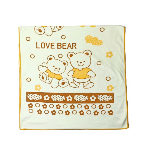 Handuk Mandi Baby Microfiber Murah / Towel Sarang Lebah Motif 010 60x120