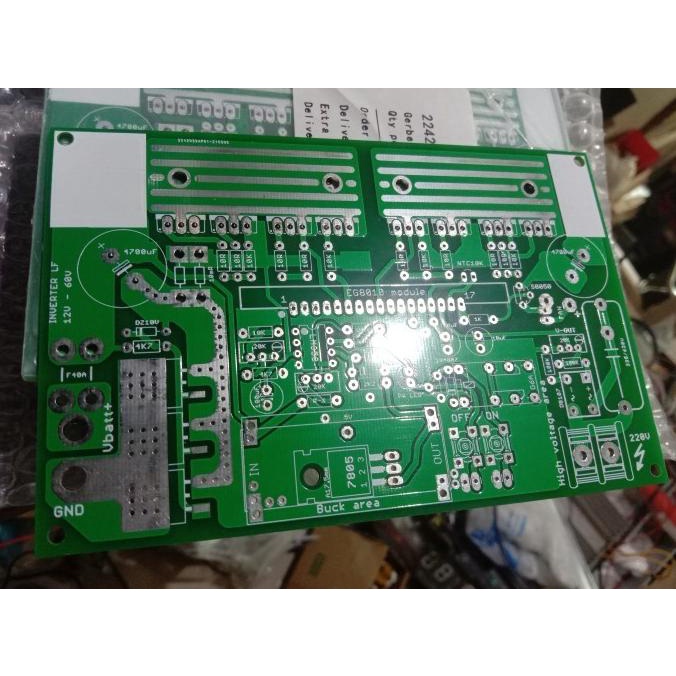Diy Inverter 1000W Lengkap Sama 11 Mosfet Tanpa Modul Spwm Egs002