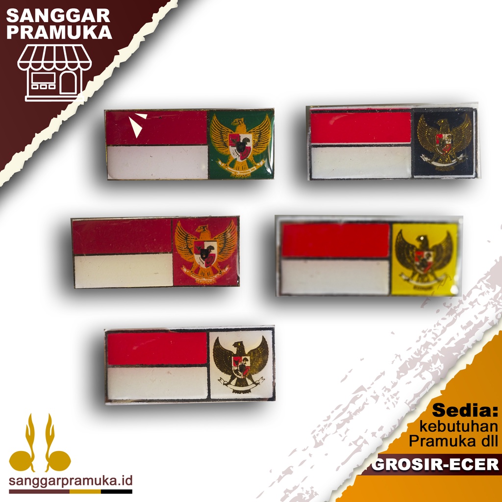 Jual Pin Paskibraka/ Pin Garuda Merah Putih | Shopee Indonesia