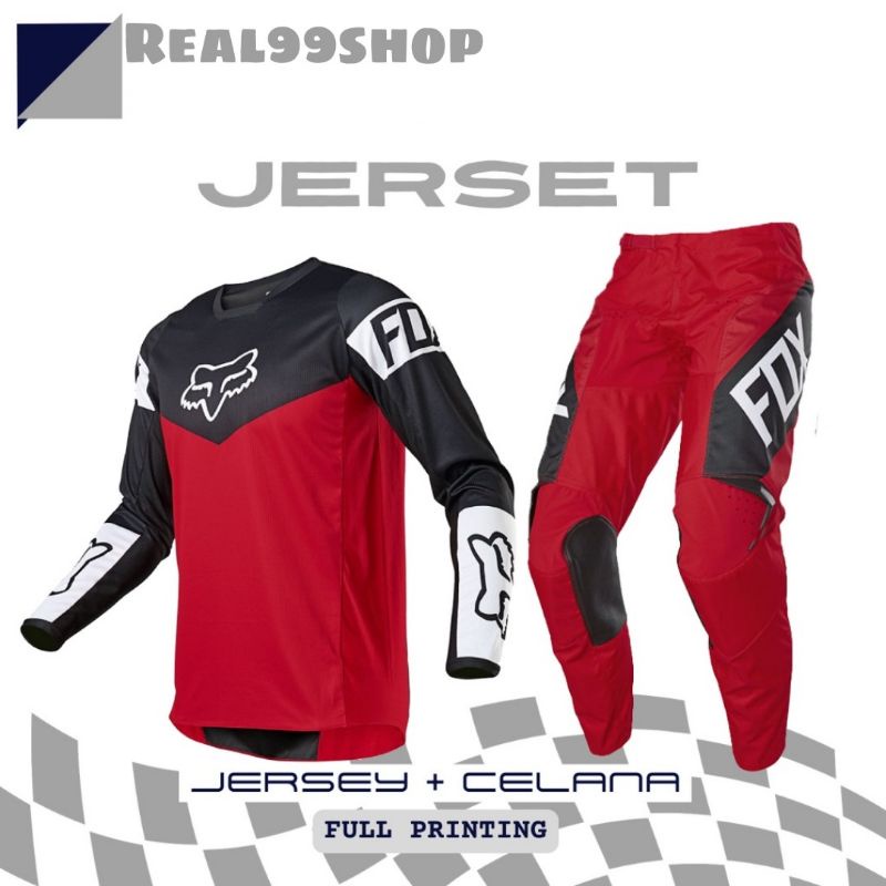 Set jersey celana cross trail Jerset motocross custom