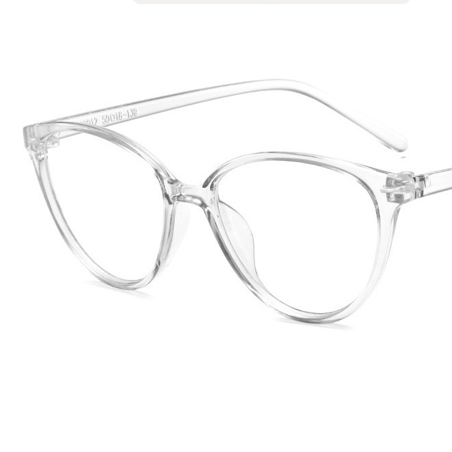 GO! KC612 Kaca mata Korea Wanita Kacamata Anti Radiasi Retro Wanita Fashion Cat Eye Eyeglasses