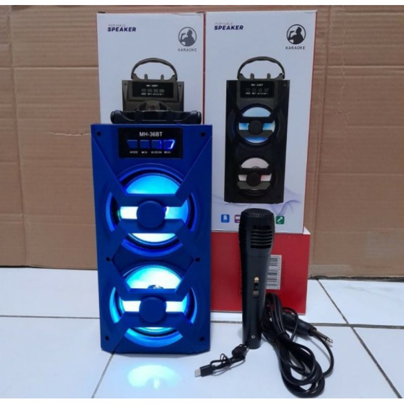 Speaker Bluetooth MH-36BT/F-4021/XTM 2021Mp3 player FM