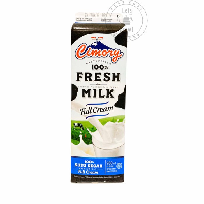 

Susu Cimory Fresh Milk Plain 1 Liter | FreshMilk Cimori Susu Segar Pasteurisasi 1L 950ml