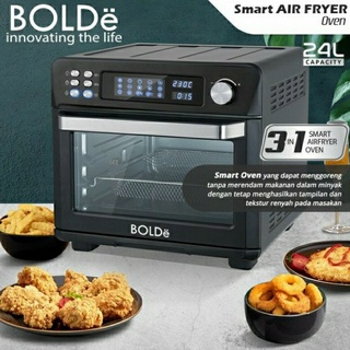 Jual Smart Air Fryer BOLDE Oven 24 Liter 3in1 Black Diamond Garansi ...