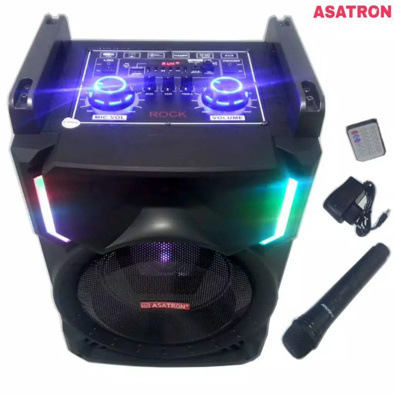 SPEAKER AKTIF ASATRON ROCK 8IN BLUETOOTH