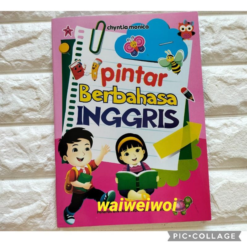 Buku Belajar Bahasa Inggris Untuk Anak TK/SD Kelas