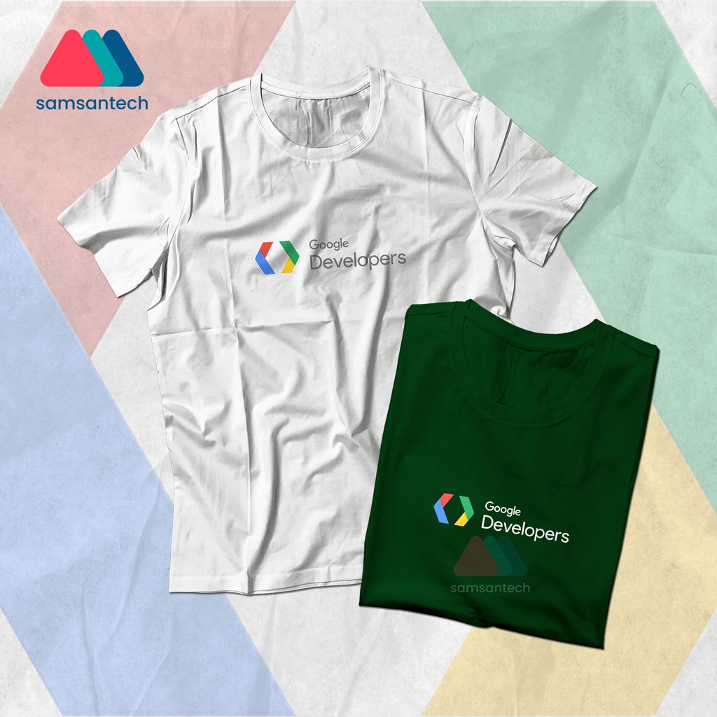T-SHIRT KAOS BAJU DISTRO - GOOGLE DEVELOPER