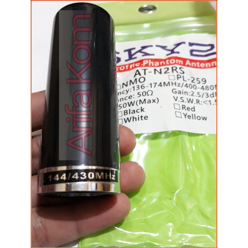 ANTENA RADIO RIG MOBIL MODEL JEMPOL DUAL BAND SKY2 MURAH - ANTENA JEMPOL RIG MOBIL DUAL BAND SKY2 AN