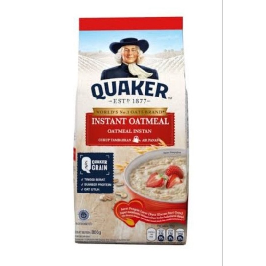 

QUAKER OATMEAL INSTAN 800 gr