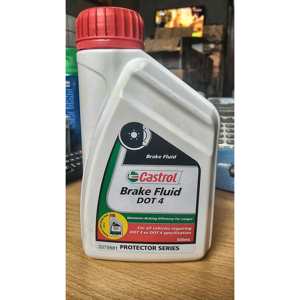Minyak rem Castrol Dot 4 kemasan 500 ml