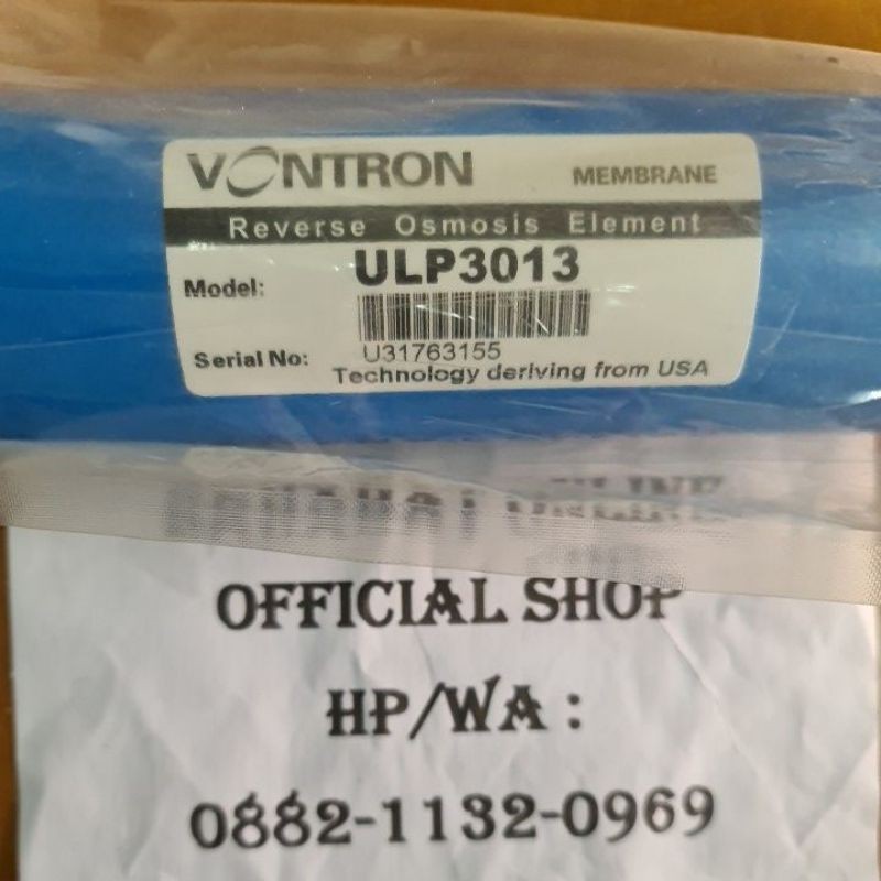 membrane ro 400gpd vontron 3013 asli