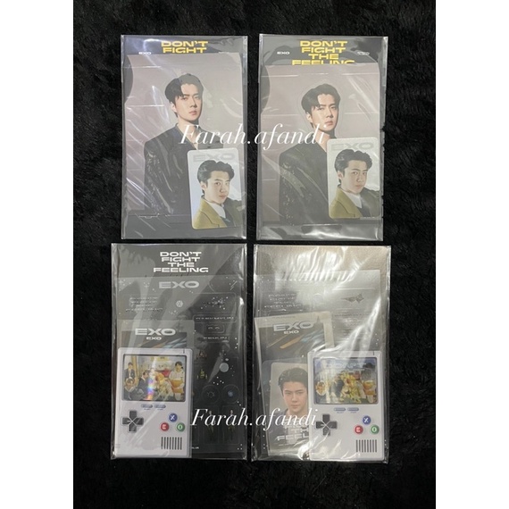 Standee holo set exo sehun dftf