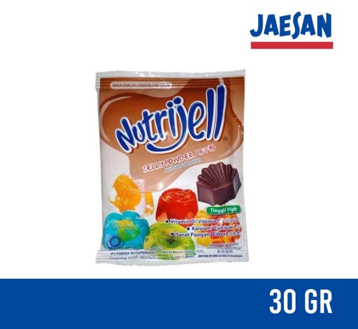 

Nutrijell Coklat 30 gr