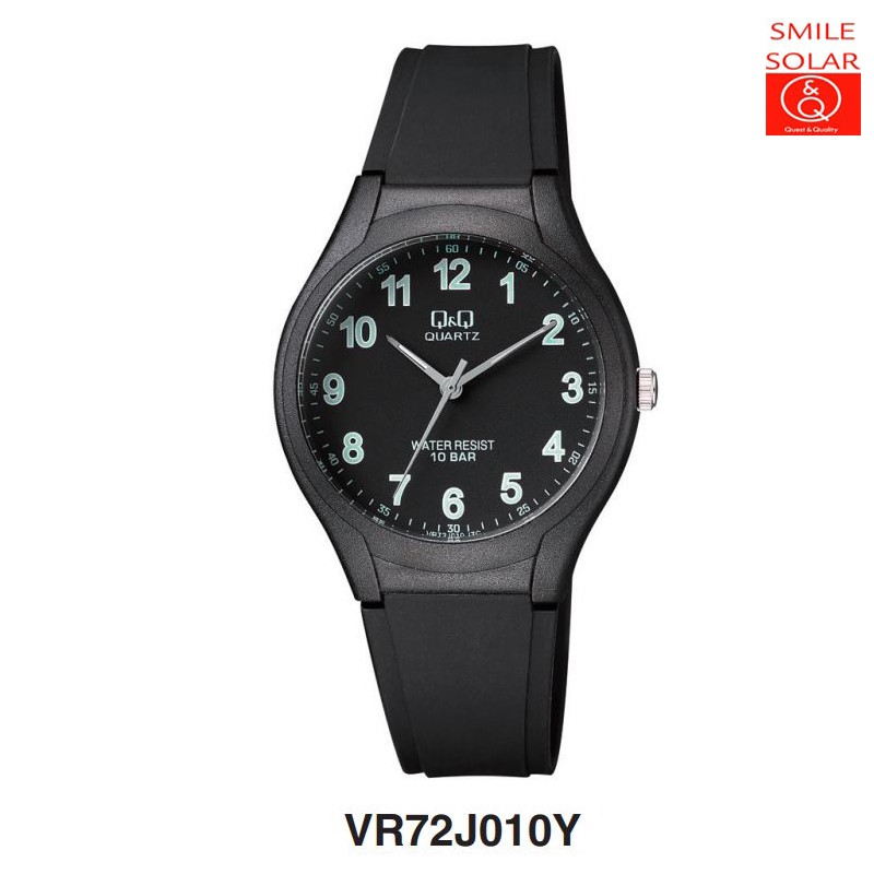 SALE Jam Tangan Unisex Classic Casual Rubber Analog Original Q&amp;Q QNQ QQ VR72 VR72J Series