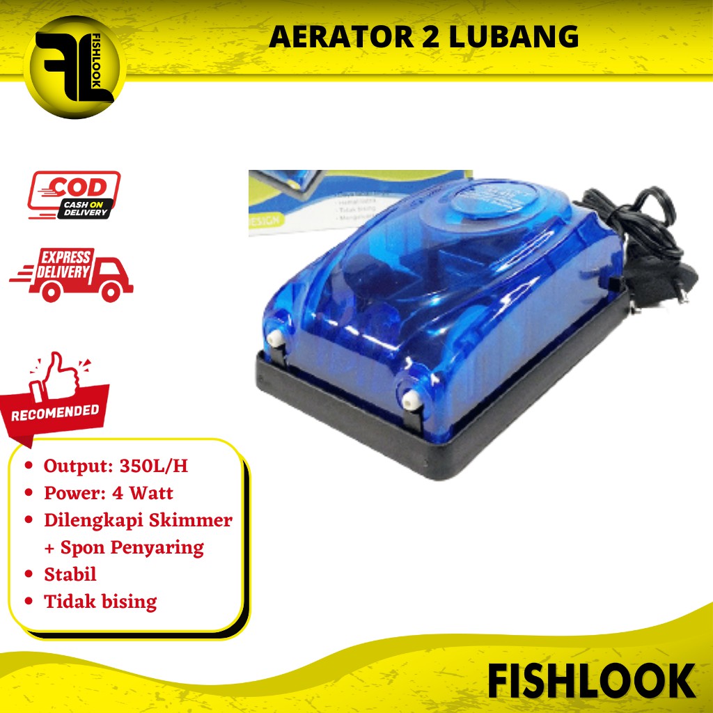 AERATOR 2 LUBANG AMARA AQUASCAPE AQUARIUM