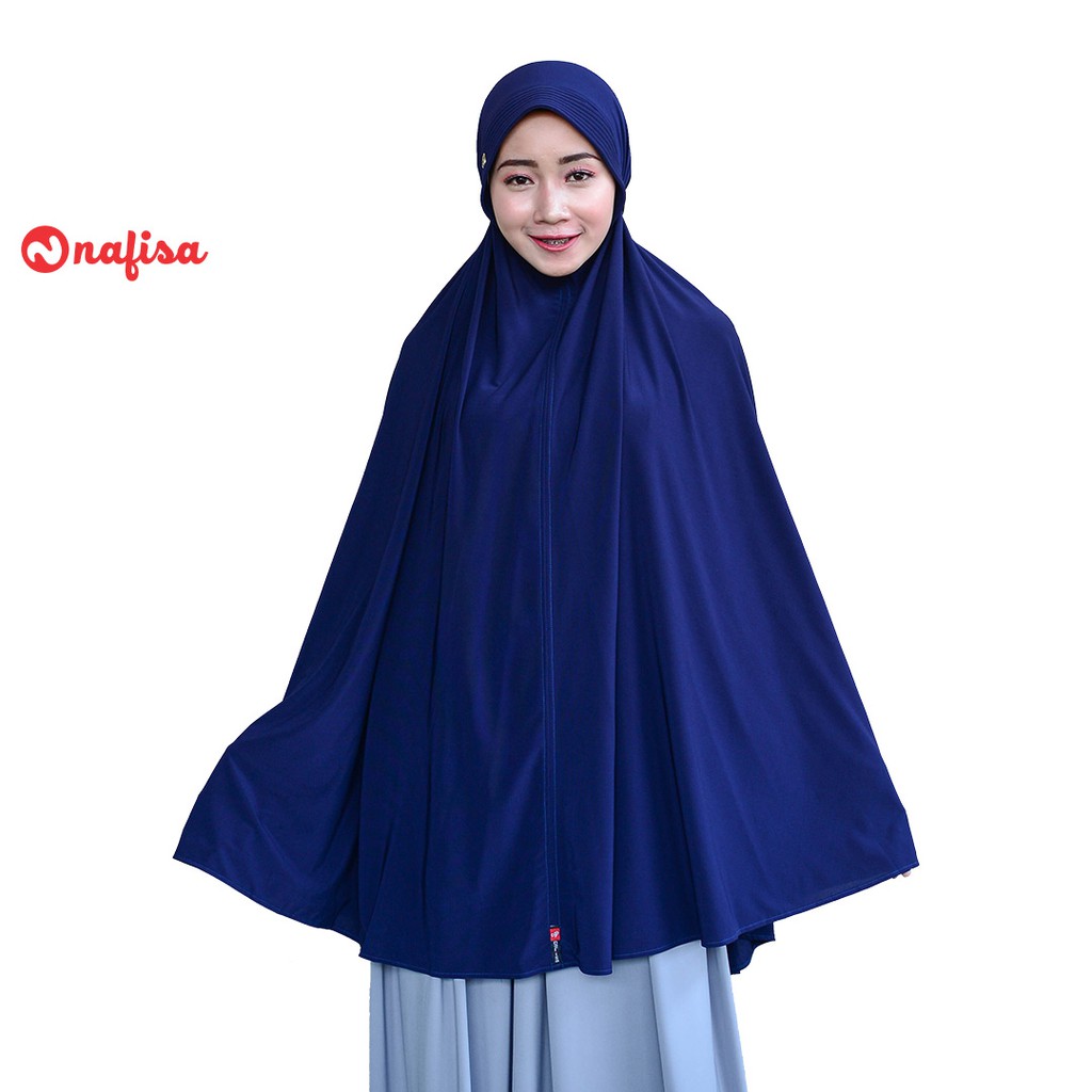 Nafisa Sifabela Yess | Jilbab Instan Syar'i Jumbo | Khimar Bergo Jumbo Syar'i-DONGKER