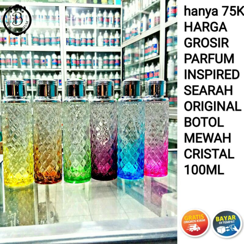 PARFUM COWOK CEWEK BOTOL MEWAH CRISTAL 100ML