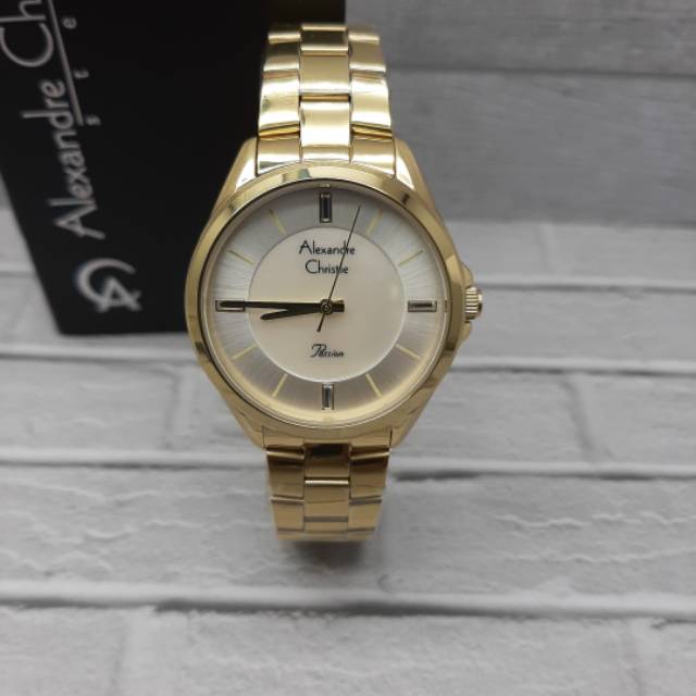 ALEXANDRE CHRISTIE WANITA AC 2816 LH ORIGINAL ( GOLD )