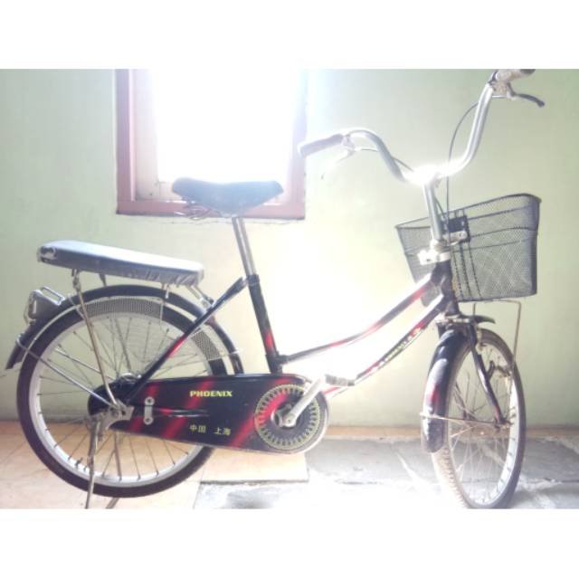Sepeda Phoenix mini orisinil Berkeranjang (Kondisi Bekas)