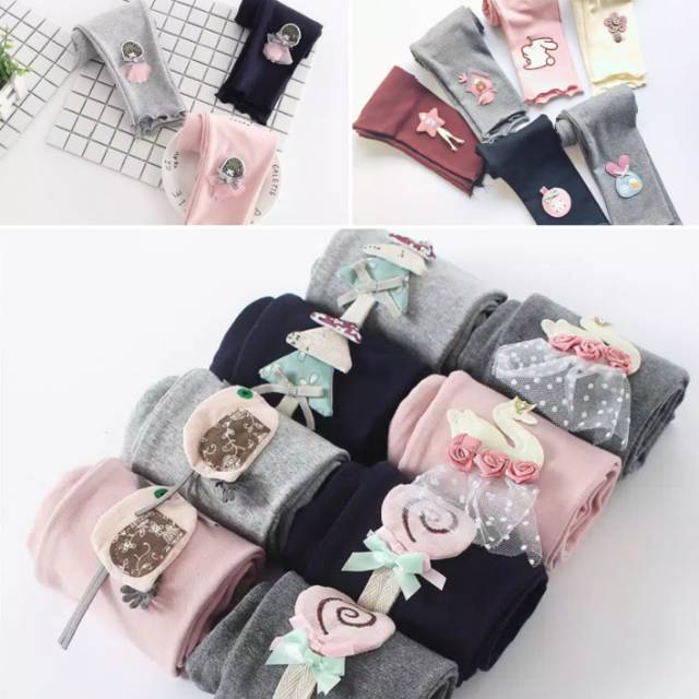 Celana Legging Bayi Anak Lucu Imut Katun 6 bulan sampai 3 tahun IMPORT R04