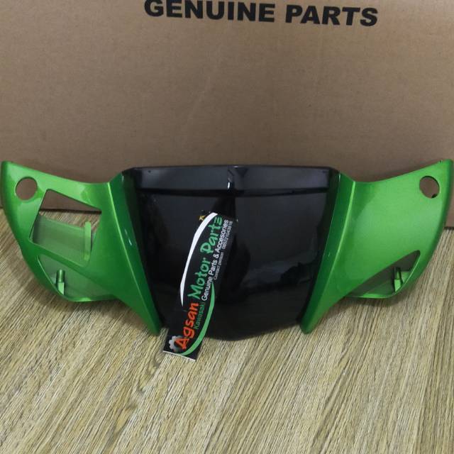 Batok kepala batok sen batok lampu Zx130 hijau metalik Original Kawasaki