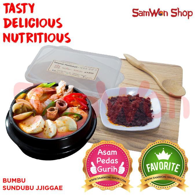 

ENAK BUMBU SUNDUBU JJIGGAE SAMWON TERLEZAT
