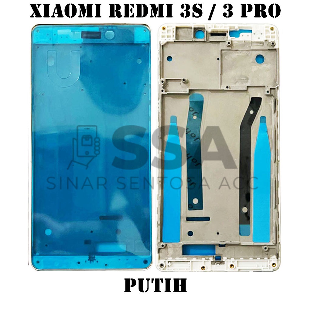 Tulang Tengah Middle Frame LCD Xiaomi Redmi 3s 3 Pro Original 100% Tulang Casing Bezel Bezzel Bazel Handphone HP Ori Original Awet Murah 3 s 3pro