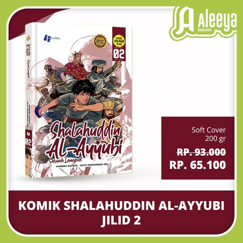 Jual Komik Shalahuddin Al Ayyubi Jilid 2 Sebuah Langkah | Shopee Indonesia